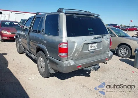 2001 Nissan Pathfinder Se from USA, damaged, VIN JN8DR09X21W567966